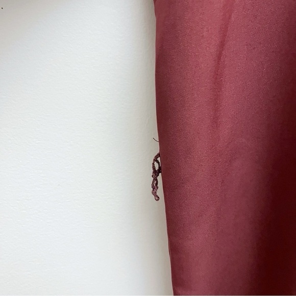 Lane Bryant Burgundy Button Down Blouse Top Women’s Size 14 NWT - Picture 3 of 10